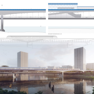 Brücke über die Elbe