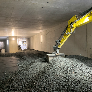 Unterschottermatten und Schotter am Meurerweg