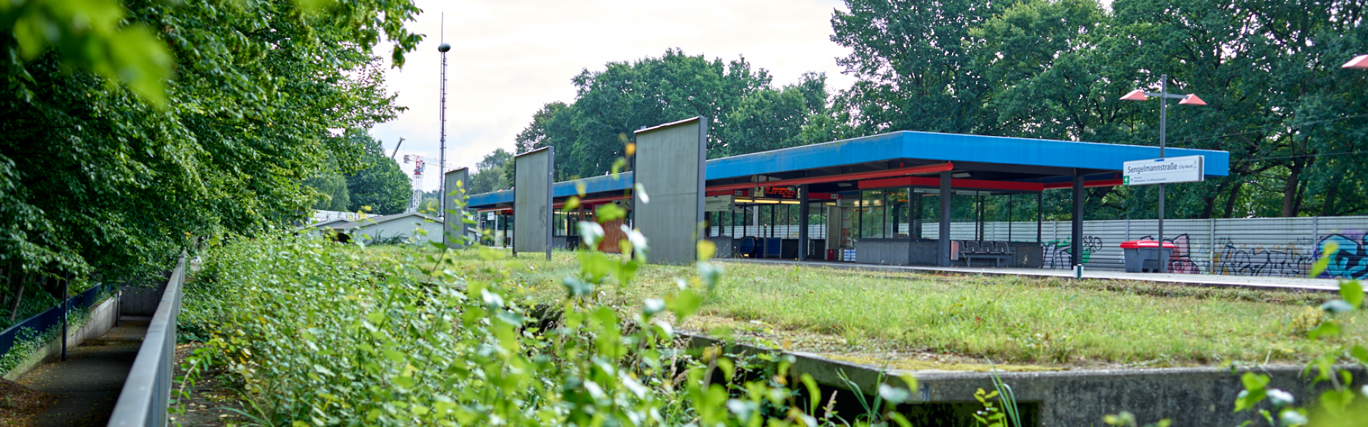 U5-Haltestelle Sengelmannstraße erschließt Gartenstadt in Zukunft gemeinsam mit der U1.