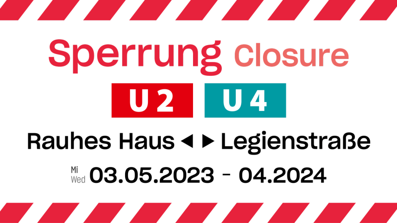 Sperrung U2/U4