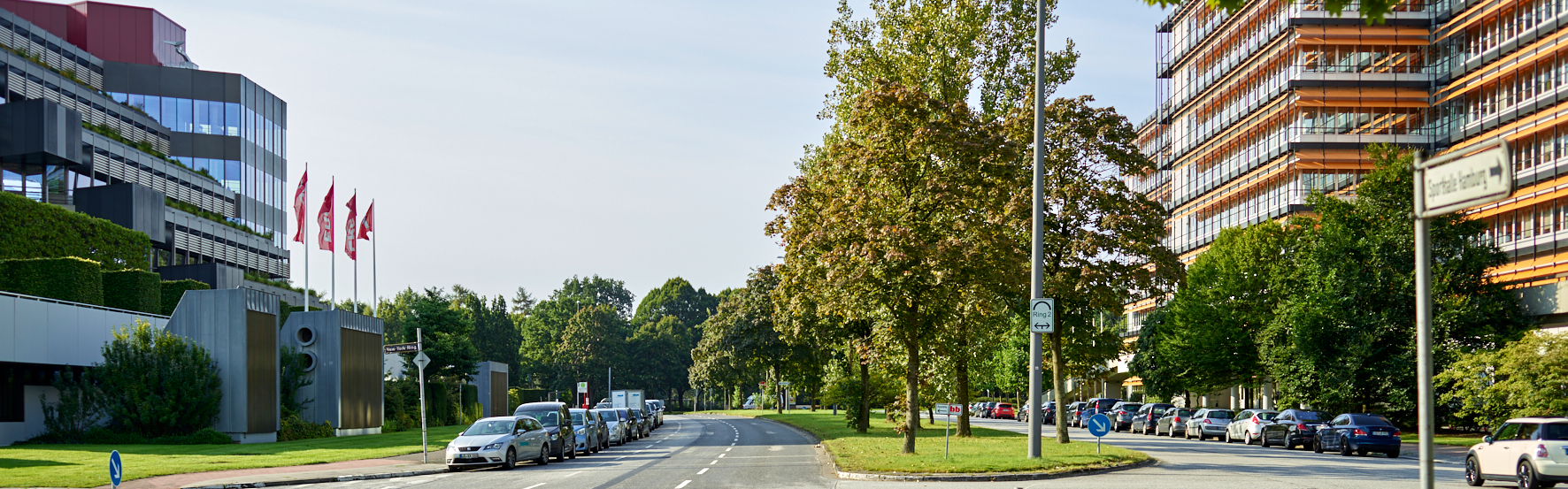 Panoramabild City Nord/ Überseering