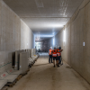 Ein Teil des fertig gestellten Tunnels am Lisa-Niebank-Weg